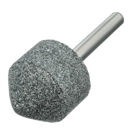 Шарошка абразивная DENZEL конус, для дрели, 25 x 25 мм, хвостовик d6 мм, 63С