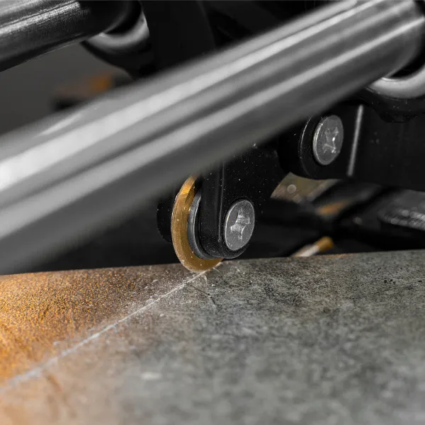 Ролик режущий с подшипником для плиткореза DENZEL 22х6х6мм, TiN