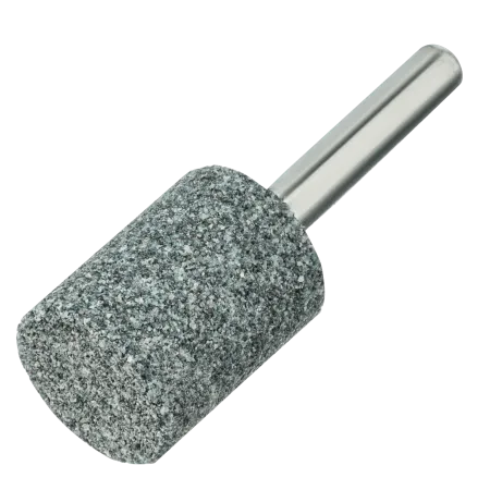 Шарошка абразивная DENZEL цилиндр, 19 x 25 мм, для дрели, хвостовик d6 мм, 63С