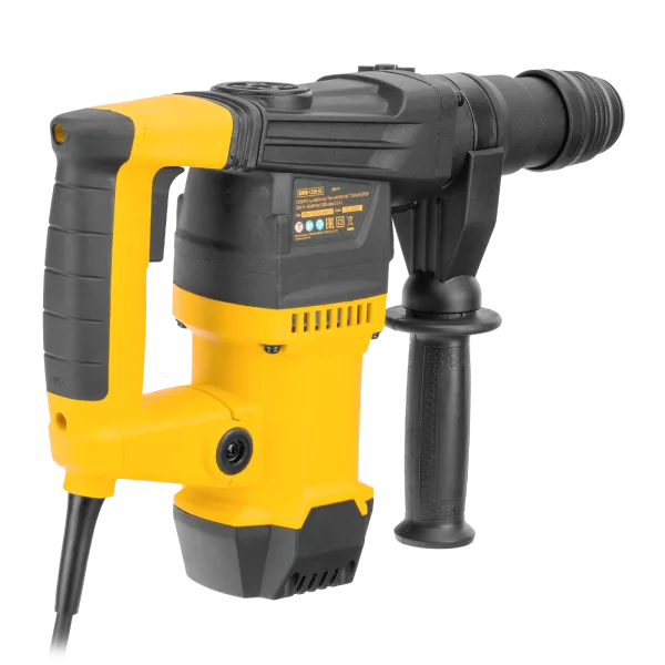 Перфоратор электрический DENZEL RHVB-1250-32, SDS-plus, 1250 Вт, 5,5 Дж, 4 реж.