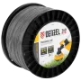 Леска для триммера DENZEL двухкомпонентная звезда, 2,4мм х 260м, на DIN катушке EXTRA CORD