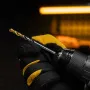 Сверло спиральное по металлу DENZEL 6 x 93 мм, Р6М5, Golden Tip, многогранная заточка