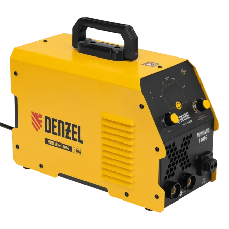 Аппарат инвертор. полуавтомат. сварки DENZEL Mini MIG-140FG, 140 А, ПВ 60%