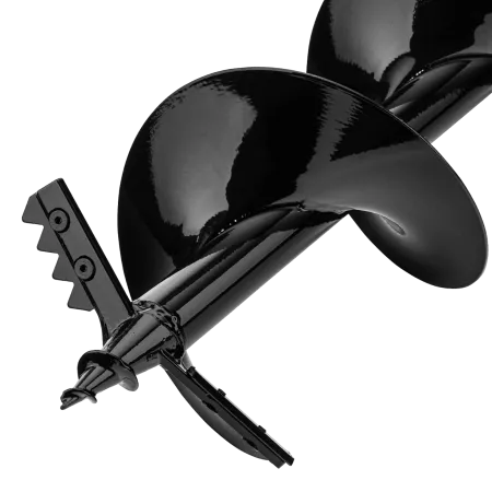 Шнек для грунта DENZEL ER-200, диаметр 200 мм, длина 800 мм,соединение 20 мм, съемный нож