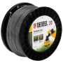 Леска для триммера DENZEL двухкомпонентная квадрат, 2,7мм х 138м, на DIN катушке EXTRA CORD