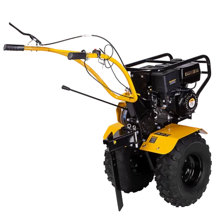 Мотоблок DENZEL DPT-370-PRO, 7 л.с, ременное сцепление,  фрез 3 x 4, ШОМ, передачи 4В/2Н