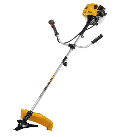 Триммер бензиновый DENZEL DTS-43S, 43 см3, разъемная штанга, состоит из 2 частей