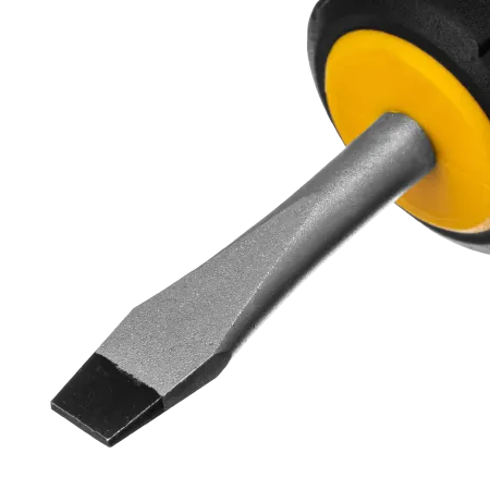 Отвертка DENZEL SL6x38 мм, S2, 3к рукоятка