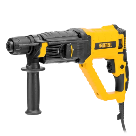Перфоратор электрический DENZEL RHB-1050-30, SDS-plus, 1050 Вт, 3,4 Дж, 4 реж.