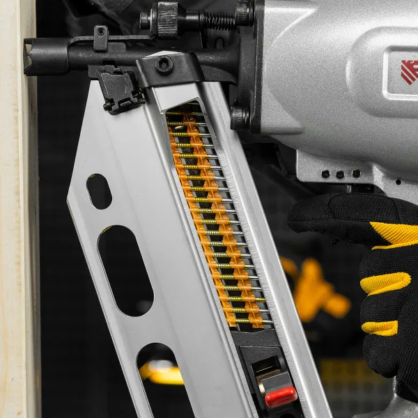 Гвозди DENZEL для пнев. нейлера (оцинк.), длина - 50 мм, диам. - 2,9 мм, 2000 шт.