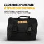 Автомобильный компрессор DENZEL AC-37, 12В, 7 атм, 37 л/мин, предохранитель