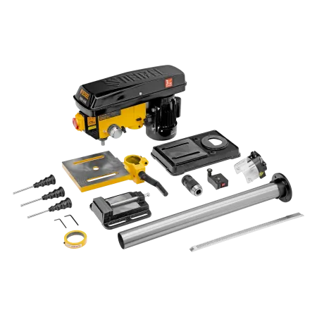 Станок сверлильный DENZEL DDM-550L, 550 Вт, 16 мм, 12 ск., лазер, настольный