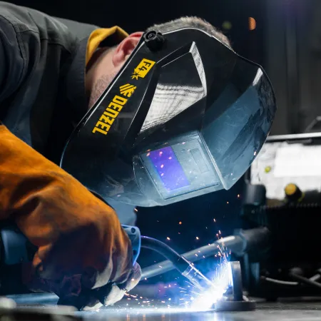 Щиток защитный лицевой DENZEL (маска сварщика) F4, см. окно 90х35, DIN4/9-13