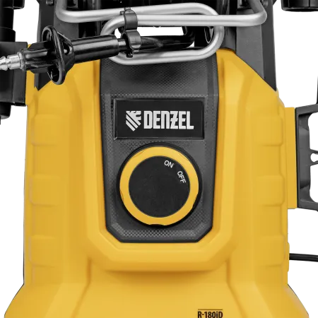Моечная машина высокого давления DENZEL R-180iD, 2000 Вт, 180 бар, 420 л/ч, асинхронный двигатель, с барабаном