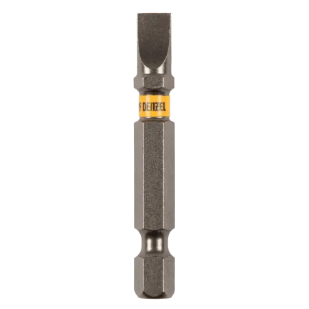 Бита DENZEL SL6,0х50, сталь S2, шестигранный профиль, 10 шт. Е 6,3