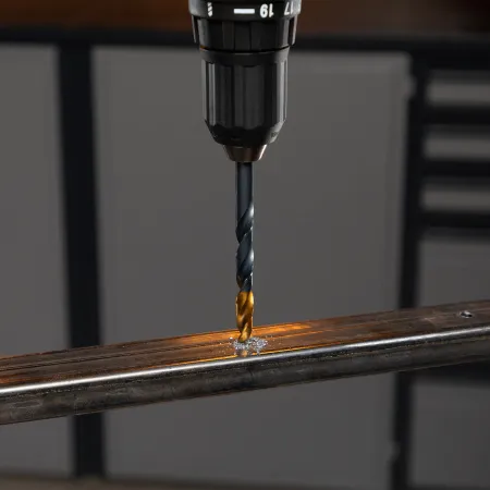 Набор сверл по металлу DENZEL 1-13 мм, HSS-Tin, Golden Tip, 25 шт