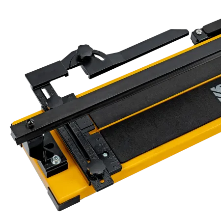 Плиткорез рельсовый DENZEL 1000х16мм, каретка на подш., стальная станина, усил. рукоятка-пенал