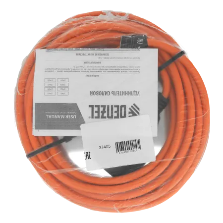 Удлинитель-шнур силовой Garden Series DENZEL, ПВС, 10м, 1 розетка, 3 x 1 мм