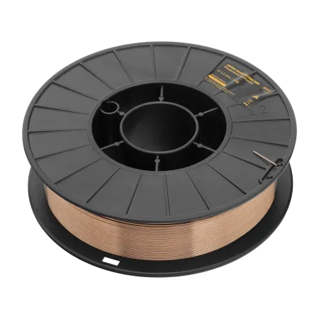 Омедненная проволока Denzel ER70S-6, диам. 1,2 мм, 5 кг, диам. катушки D200