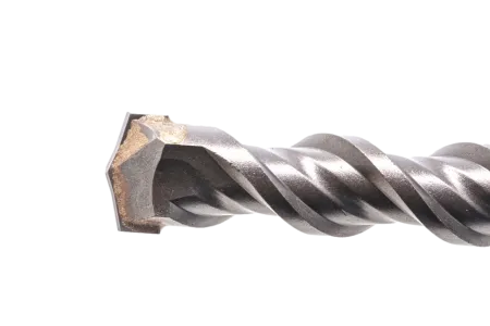 Бур по бетону DENZEL 705053, 22 x 310 мм, двойная спираль, три пылеотводящие кромки