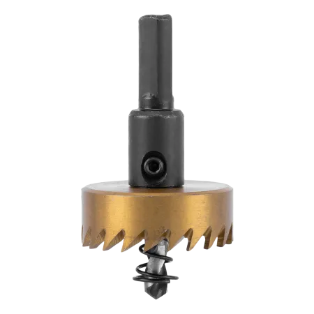 Коронка по металлу DENZEL 724111, 38 мм, HSS, нитридтитановое покрытие