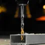 Сверло спиральное по металлу DENZEL 8 x 117 мм, Р6М5, Golden Tip