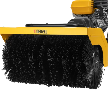 Снегоуборщик гибридный с функц. подметания DENZEL SWB-600, 212 сс, руч. старт, 2 насадки