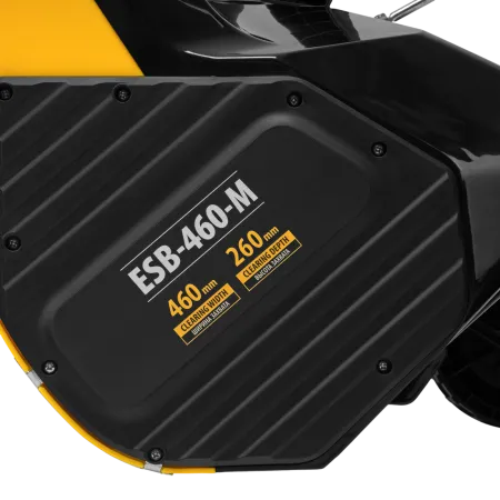 Снегоуборщик электрический DENZEL ESB-460-M, 1.8 кВт, металлический шнек, LED фара