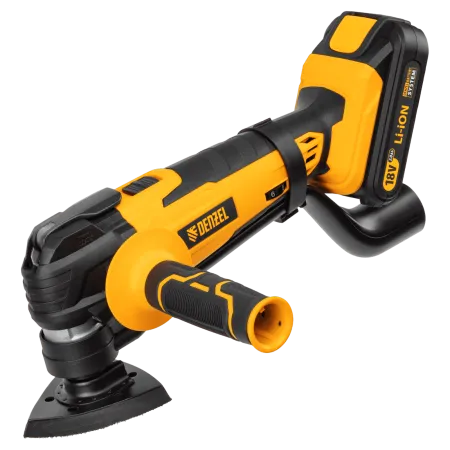 Аккумуляторный многофункциональный инструмент DENZEL MTL-IB-18-02, Li-Ion, 18 В, 1.5 Ач