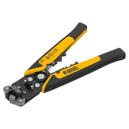 Щипцы для зачистки электропроводов DENZEL 0,2-6 мм2, функция обрезания проводов