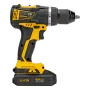 Дрель-шуруповерт аккумуляторная ударная бесщет DENZEL CIDB-IB-18-02, Li-Ion, 18 В, 2 акк.