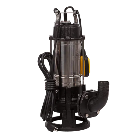 Фекальный насос DENZEL FP1800-KS, 1800 Вт, напор 17 м, 26000 л/ч, нож-измельчитель