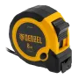 Рулетка DENZEL 8м х 25мм, двухкомп. корпус, кнопка-пауза