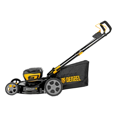 Газонокосилка аккумуляторная бесщет. DENZEL DLM-460, 460 мм, травосб. 65 л., Li-Ion, 40 В