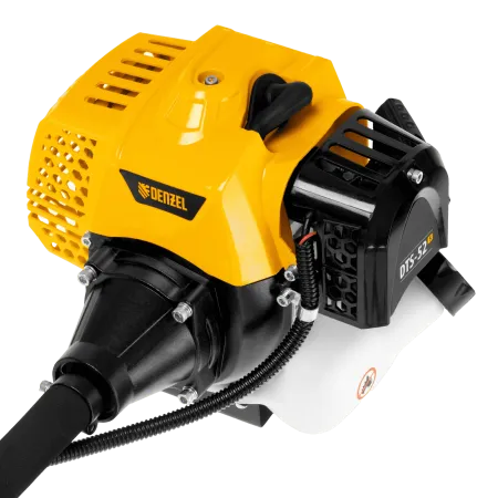 Триммер бензиновый DENZEL DTS-52S, 52 см3, разъемная штанга, состоит из 2 частей