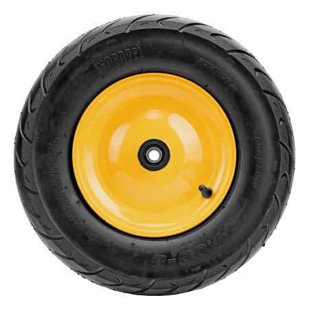 Колесо пневматическое бескамерное DENZEL 16х4.00-8 D410мм, d20мм, длина оси 104мм