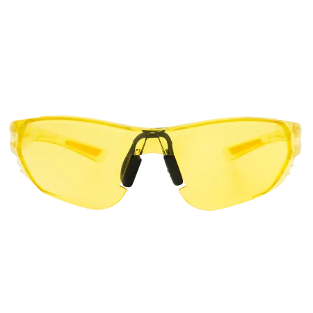 Очки защитные DENZEL открытые, поликарбонатные, желтая линза