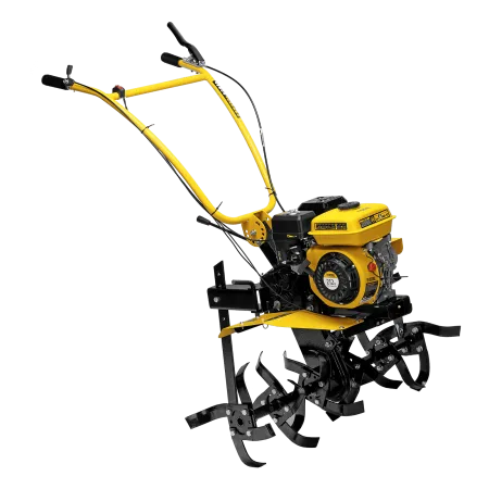 Мотоблок DENZEL DPT-270SB, 7 л.с., ремен.сцеп, фрез 3х4, ШОМ, без колес, передачи 2В/1Н