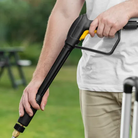 Моечная машина высокого давления DENZEL K 70 Power, 2500 Вт, 180 бар, 600 л/ч, асинхронный двигатель