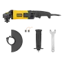 Машина шлифовальная угловая DENZEL AGD125-1100L, 1100 Вт, 125 мм, 3000-11000 об/мин