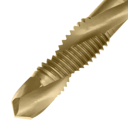 Сверло-метчик DENZEL М12 х 1,75 мм, Р6М5