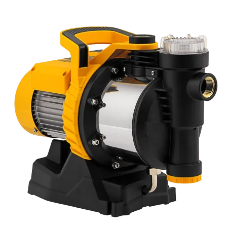 Насос садовый поверхностный DENZEL GP1100SS, 1100 Вт, 4000 л/ч, подъем 45 м, пластик