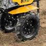 Мотоблок DENZEL DPT-270S, 7 л.с., ремен.сцеп, фрез 3х4, ШОМ, передачи 2В/1Н