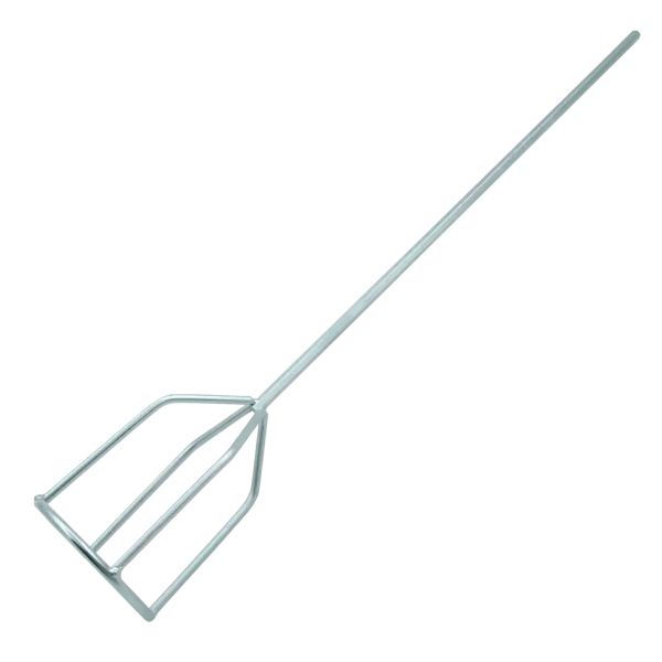 Миксер для гипсовых смесей DENZEL 848427, 100 x 590 мм, шестигранный хвостовик 8 мм