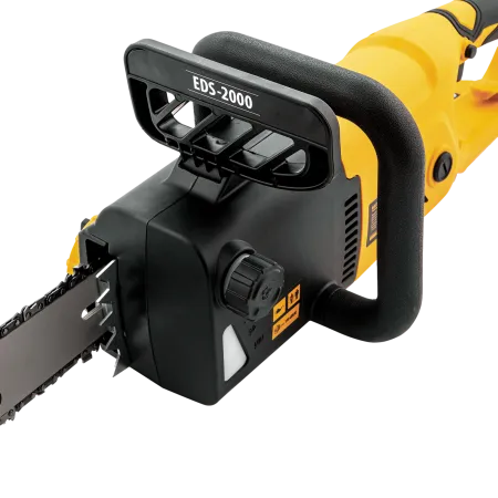 Пила цепная электрическая DENZEL EDS-2000, 2 кВт, шина 40 см, шаг 3/8, 56 звеньев