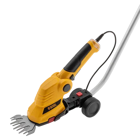 Ножницы-кусторез DENZEL G801E с телескопической штангой, с аккумулятором 7.2В Li-Ion 1.5 Ач