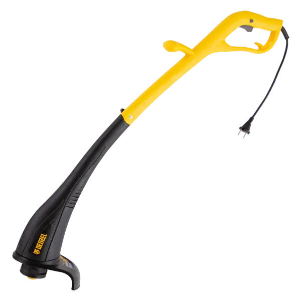 Триммер электрический DENZEL TE-350, 350 Вт, 260 мм, катушка полуавтомат