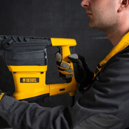 Перфоратор электрический DENZEL RHVB-1300-40, SDS-Max, 1300 Вт, 10 Дж, 2 реж.