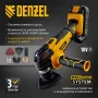 Аккумуляторный многофункциональный инструмент DENZEL MTL-IB-18-02, Li-Ion, 18 В, 1.5 Ач