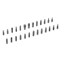 Набор инструментов DENZEL 1/2", 1/4", 3/8", CrV, S2, пластиковый кейс, 144 предмета